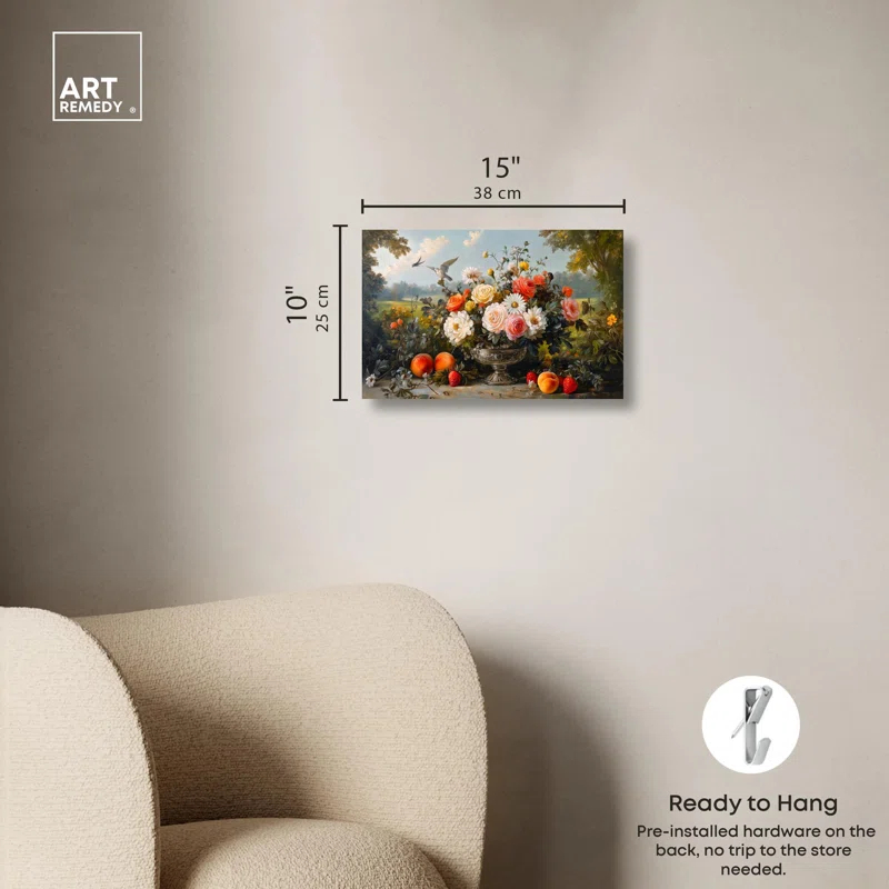 Art Remedy Dreamscape Flora II Canvas Classic Floral Art by Art Remedy