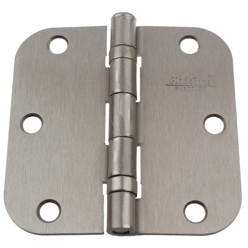 GlideRite Hardware 3.5" H x 3.5" W Butt Bearing 12 Door Hinges (Set of 12)
