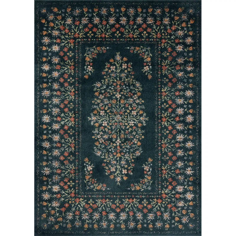Rifle Paper Co. x Loloi Rifle Paper Co. x Loloi Laurel Navy Area Rug