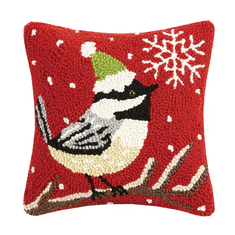 Mistletoe and Co. Throw Pillow