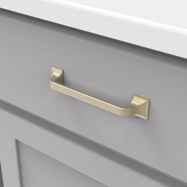 Hickory Hardware Forge  Kitchen Cabinet Handles, Solid Core Drawer Pulls for Cabinet Doors, 5-1/16" (128mm) (Set of 10)