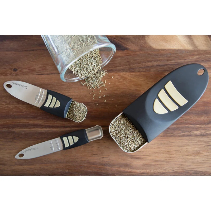 KitchenArt KitchenArt Cooks Pro 3-Pieces Measuring Spoon Set