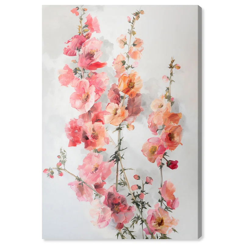 Art Remedy Bougainvillea I Canvas New Floral Wall Art by Art Remedy