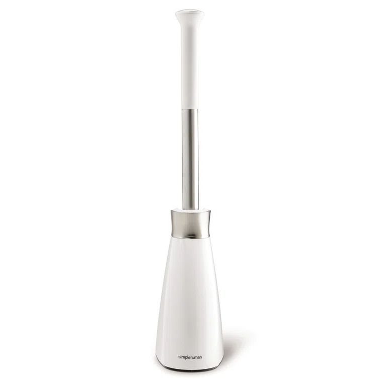 Simplehuman Toilet Brush with Caddy, Stainless Steel