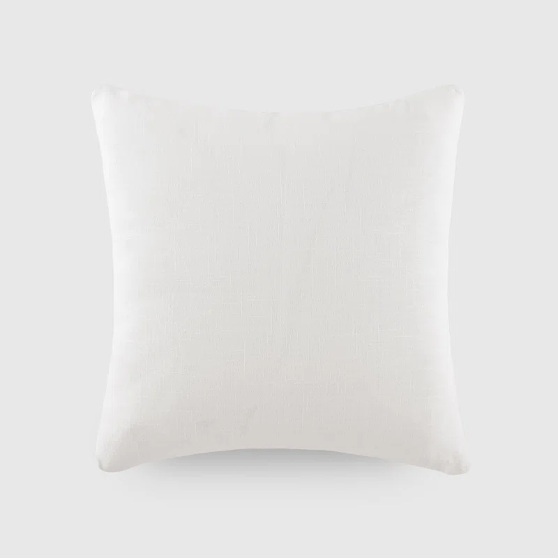 Becky Cameron Solid Cotton Throw Pillow