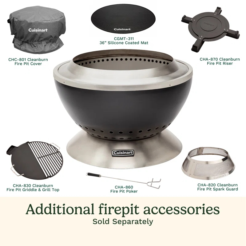 Cuisinart Cuisinart 24" Cleanburn Smokeless Fire Pit