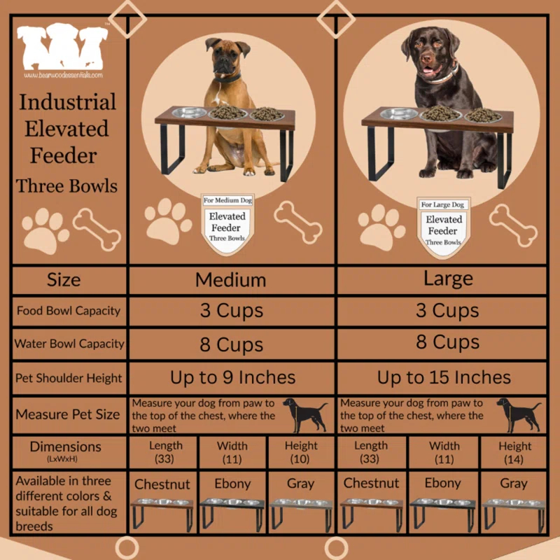 Bearwood Essentials Elevated Feeder