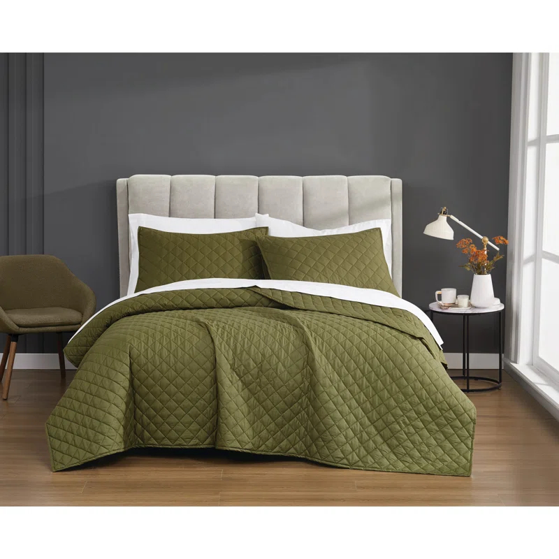 Cannon Cotton Quilted Quilt Set