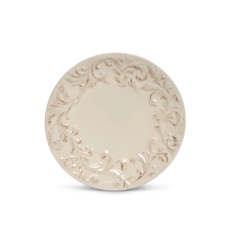 Ophelia & Co. Bromsgrove 11'' Ceramic Salad/Dessert Plate (Set of 4)
