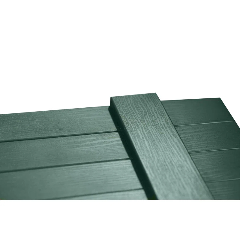 Alpha Shutters Four Board and Batten Closed Vinyl Shutters Pair (Set of 2)