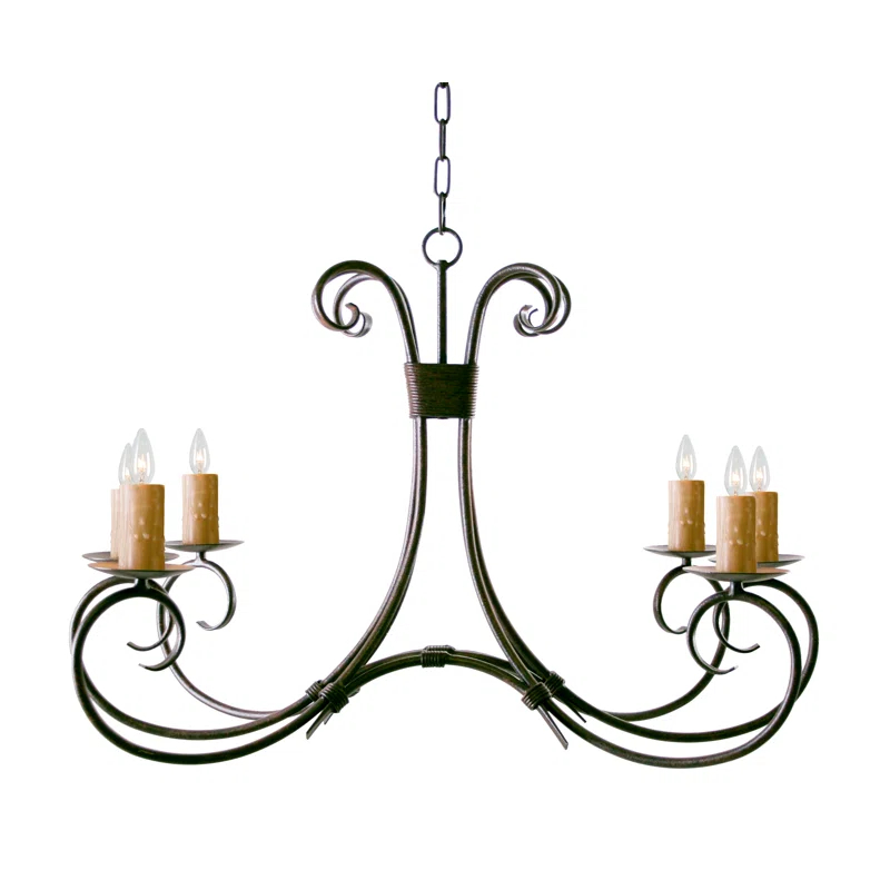 Meyda Lighting Elon 6 - Light Dimmable Empire Chandelier