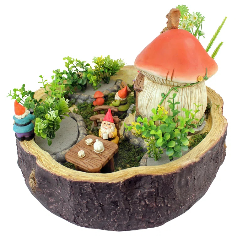 Design Toscano Tiny Forest Friends Fairy Garden