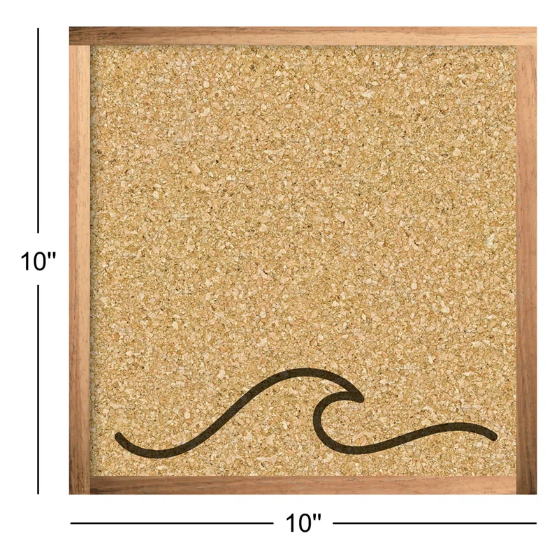 Breakwater Bay Cork Corkboard / Bulletin Board