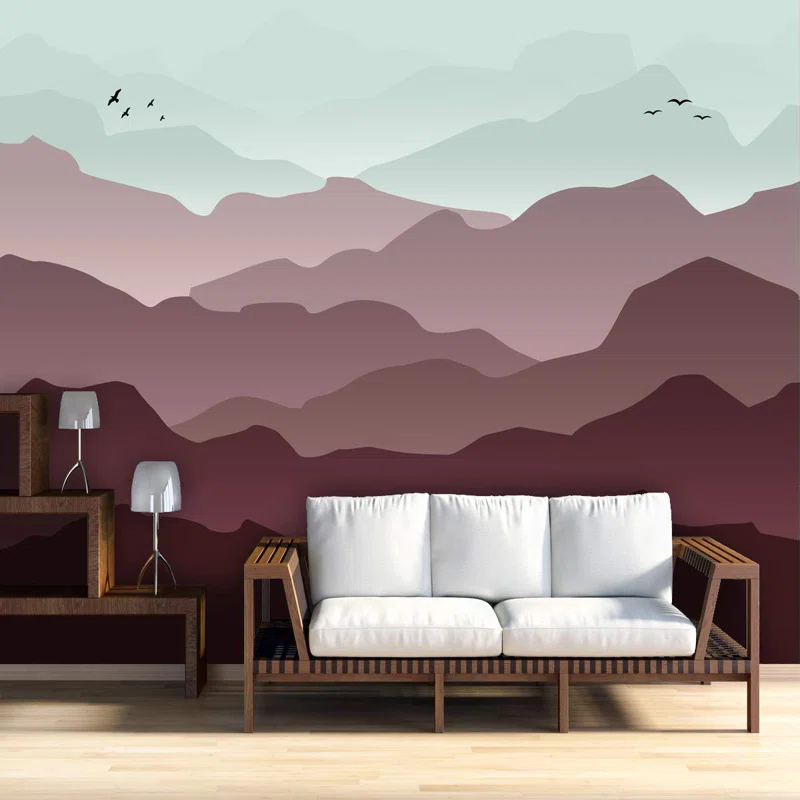 Foundry Select Landscape & Nature Non-Wall Damaging Wall Decal