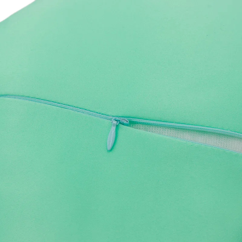 JWH Simulation Rose Flower Throw Pillow Decorative Round Floral Accent Pillow Cover & Insert