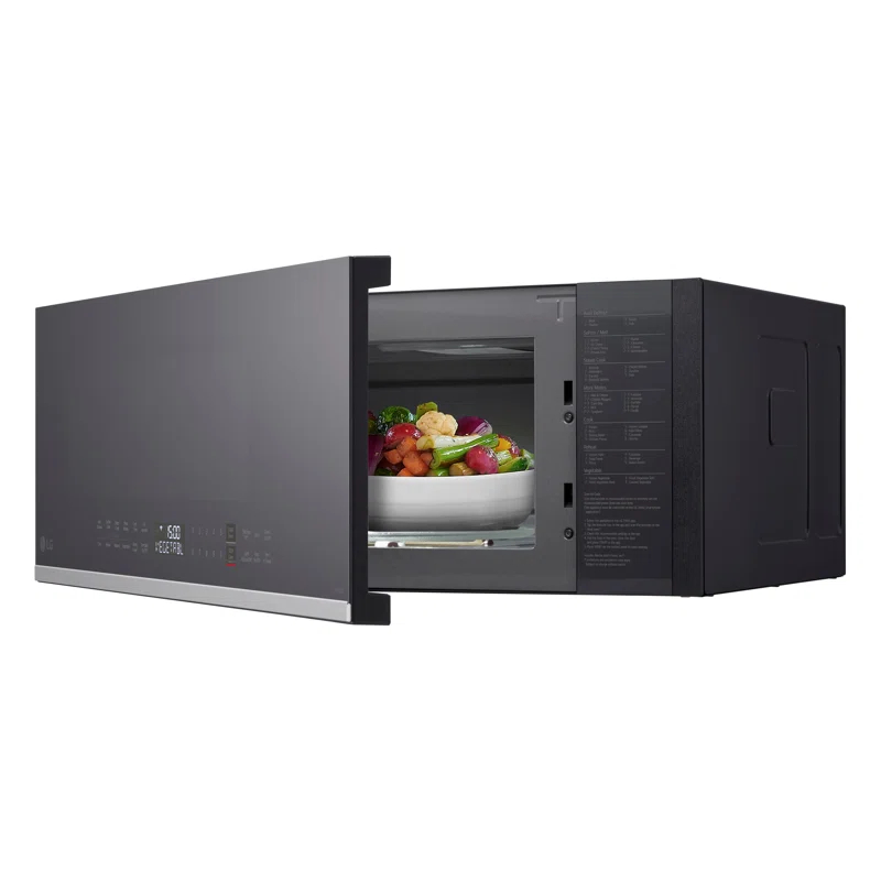 LG 1.3 Cu. Ft. Smart Low Profile Over-the-Range Microwave Oven with Sensor Cook