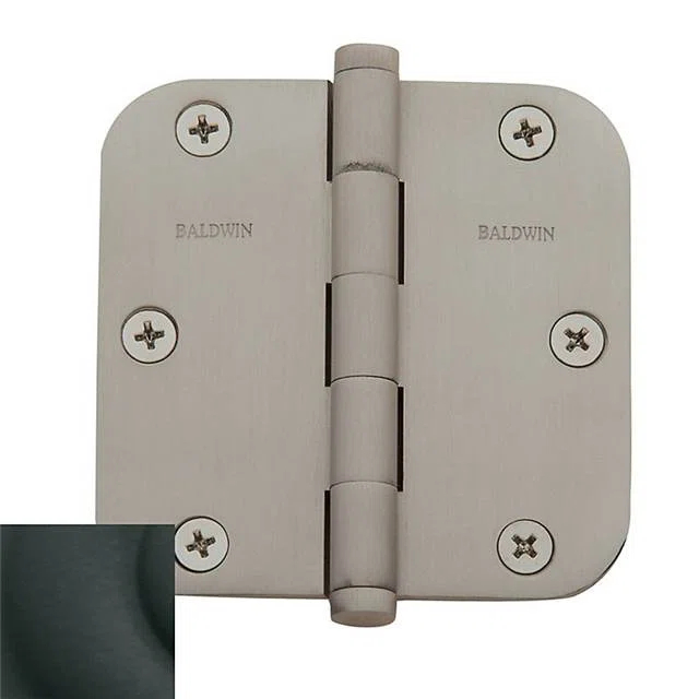 Baldwin 3.5" H x 3.5" W Butt Bearing Single Door Hinge