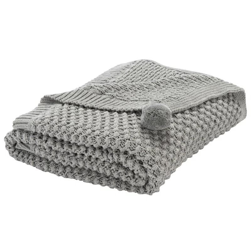 Safavieh Plain Weave / Muslin Throw Blanket