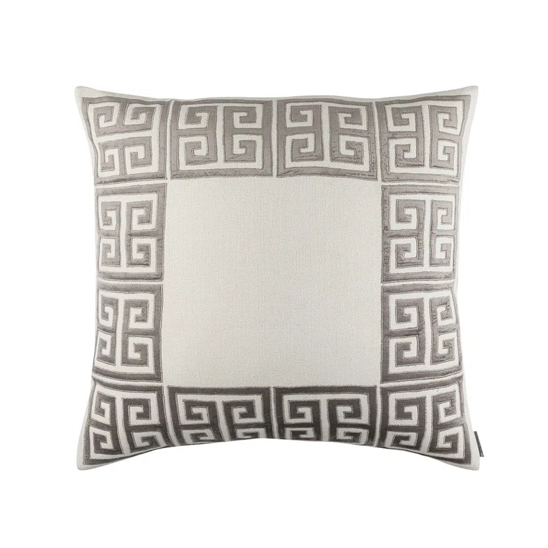 Lili Alessandra Guy Geometric Feather Throw Pillow