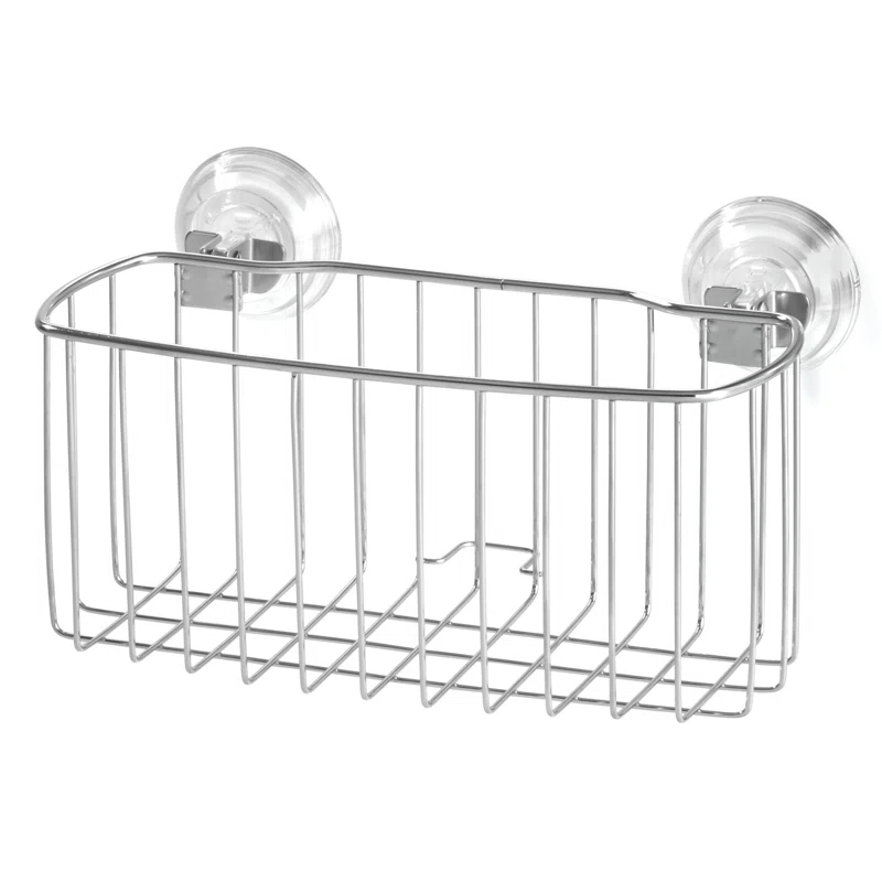 Reo Suction Stainless Steel Shower Basket