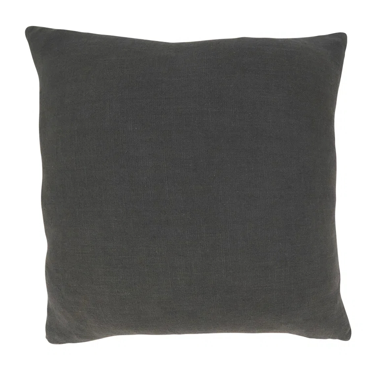 Saro Geo Block Collection Cotton Throw Pillow