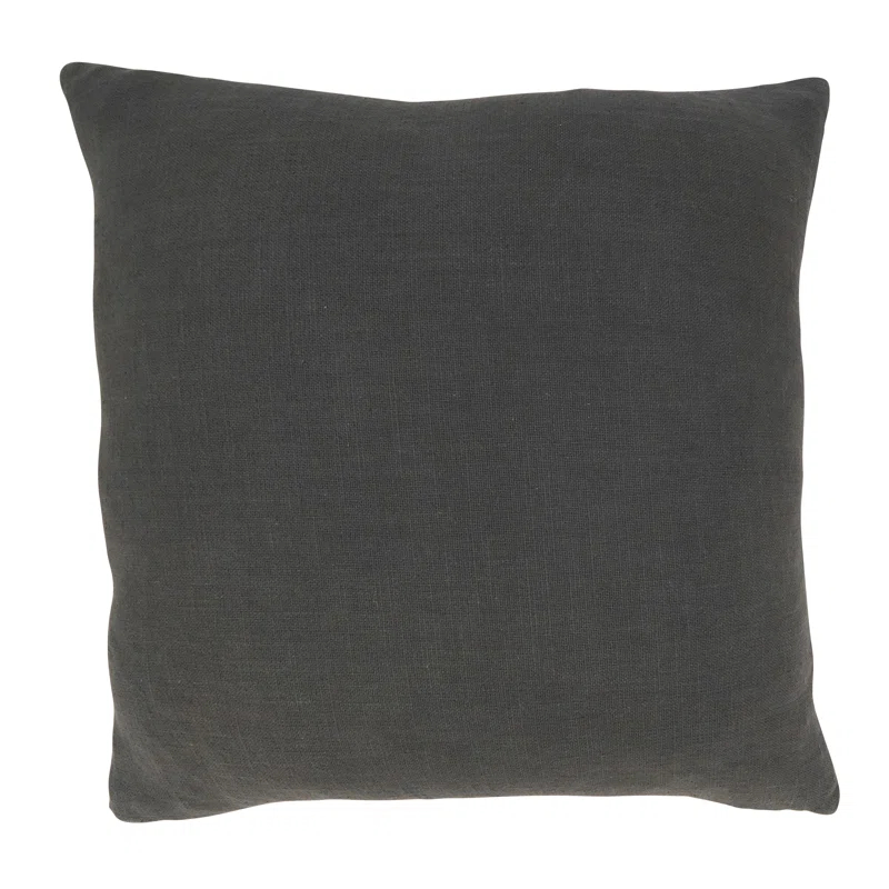 Saro Geo Block Collection Cotton Throw Pillow