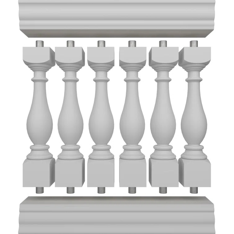 Ekena Millwork Legacy White Porch And Stair Railings