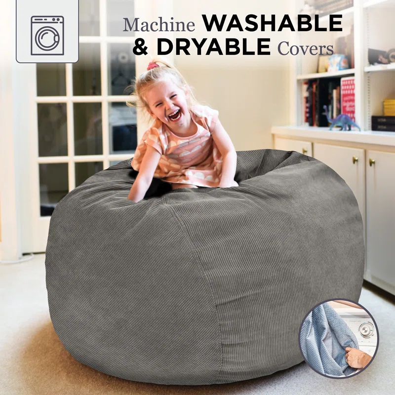 CordaRoy's Corduroy Convertible Bean Bag Chair