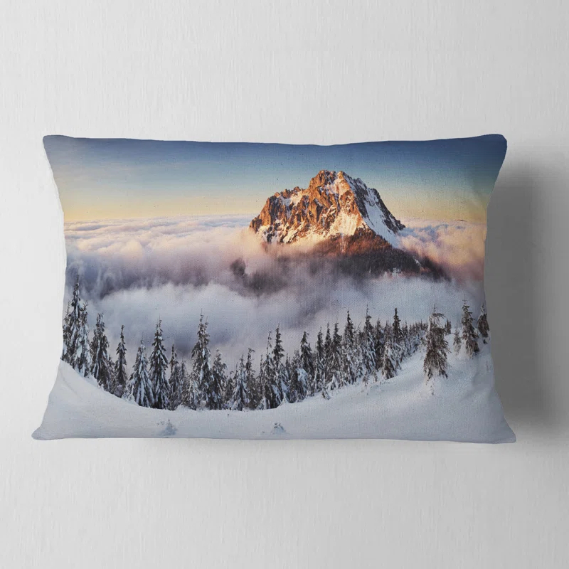 Design Art Reversible Throw Pillow