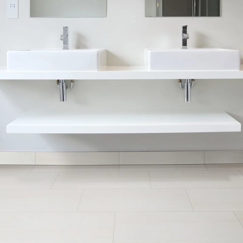 Ackland Eden 24'' L x 4'' W Porcelain Bullnose Tile Trim