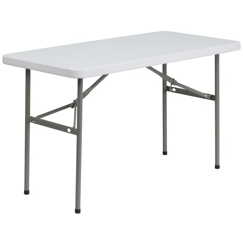 Flash Furniture Noah 4' Rectangular Plastic Event Folding Table