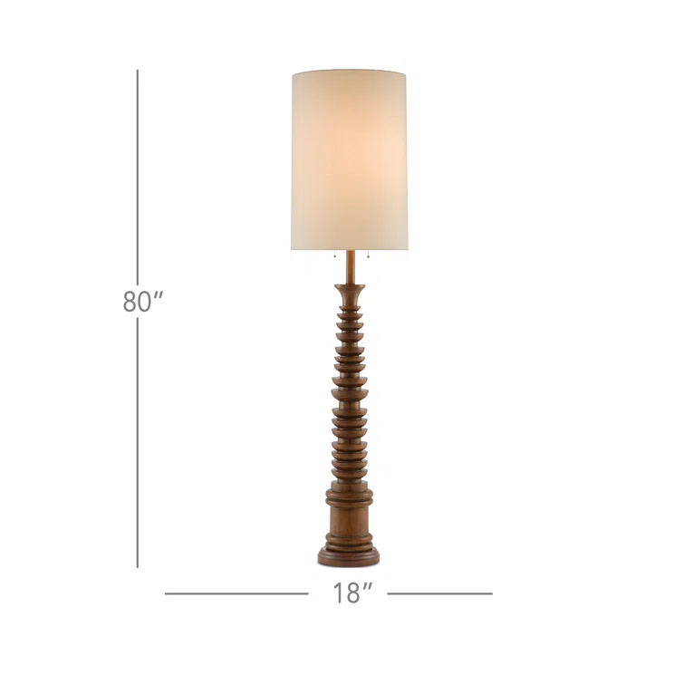 Bankei Floor Lamp - Natural
