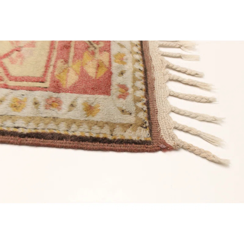 Isabelline One of kind Hand-Knotted Andelz Copper Rug 4'0" x 6'6"