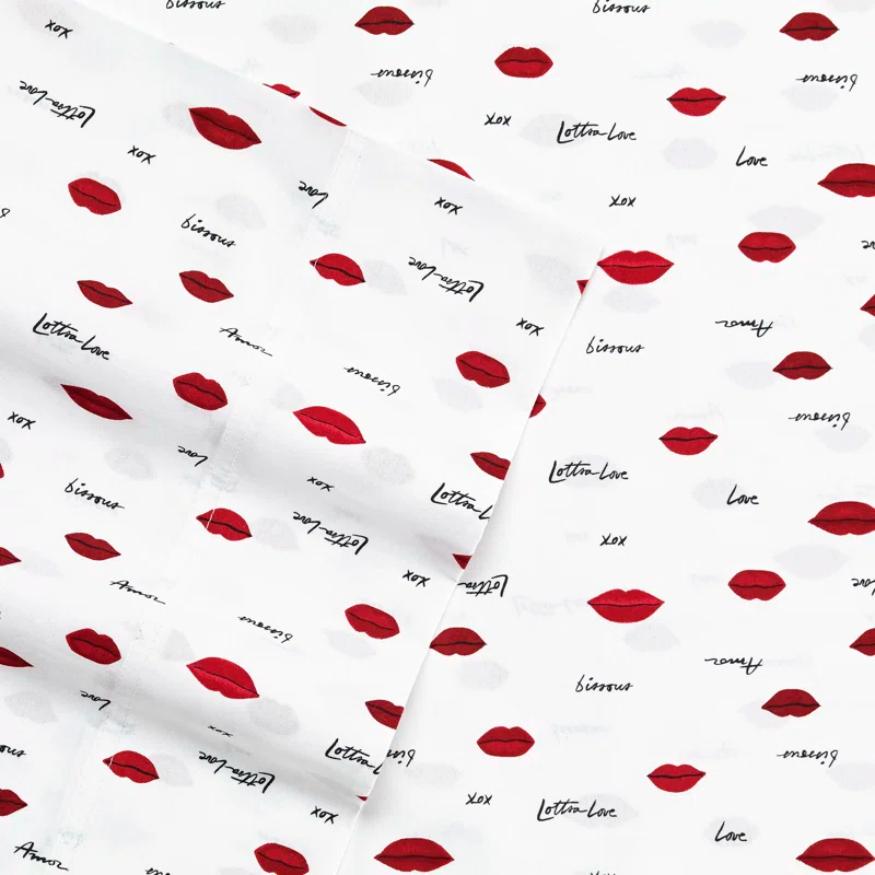 Betsey Johnson Printed Novelty Sheet Sets