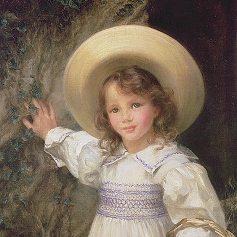 Vault W Artwork " Summer Blooms " by Sigismund Goetze