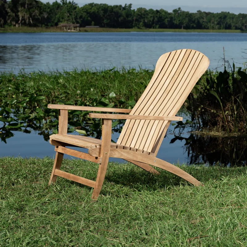 Westminster Teak Westminster Teak Solid Wood Adirondack Chair