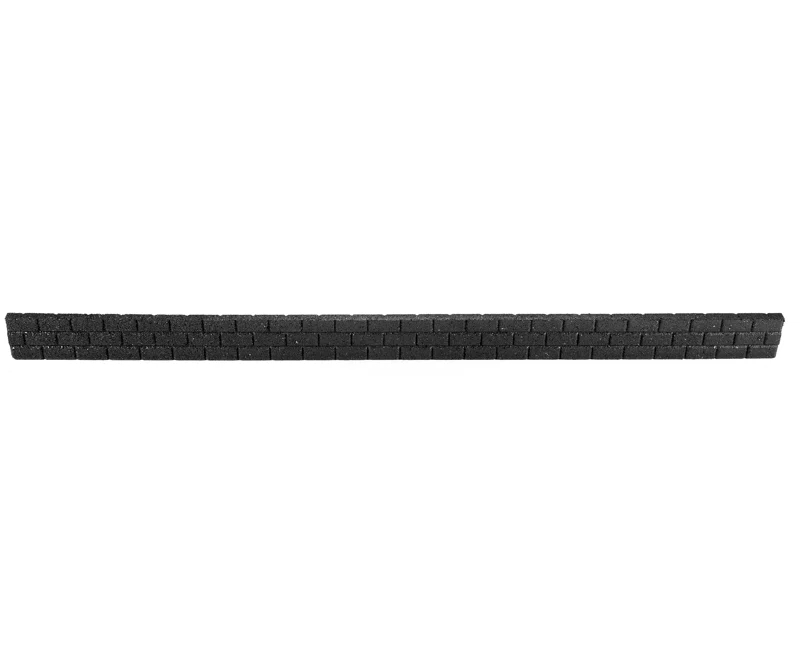 Rubberific 4 ft. Brickface Rubber Landscape Lawn Edging (Set of 6)