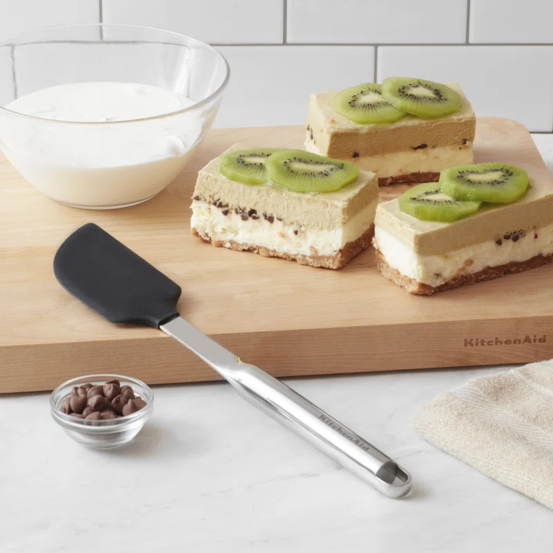 KitchenAid® KitchenAid® Premium Scraper Spatula with Hang Hook, 12-Inch, Black