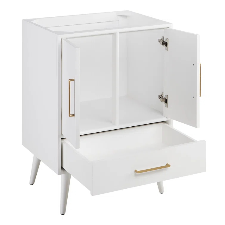 Signature Hardware 24" Novak Single Bathroom Vanity Set with Rectangular Undermount Sink