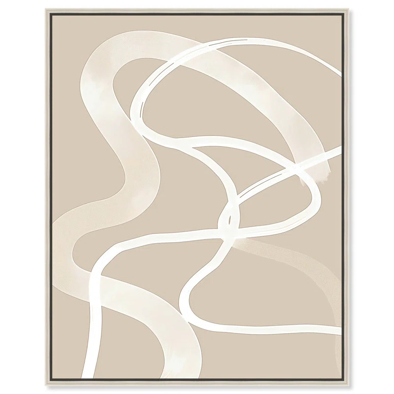 Art Remedy Minimal Lines Poster Canvas Boho Minimalist Abstract Art by Art Remedy