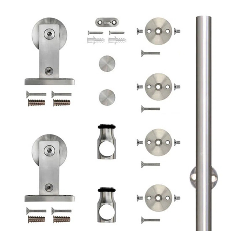 Top Mount Standard Single Barn Door Hardware Kit