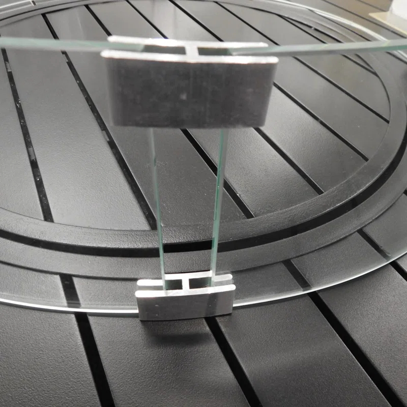 AZ Patio Heaters 22'' Round Glass Fire Pit Accessory