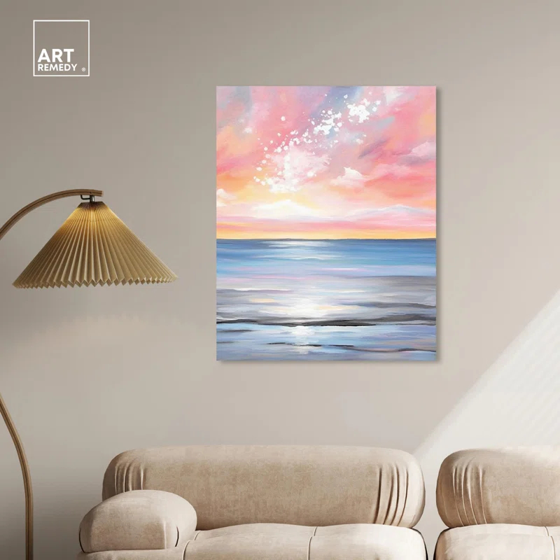 Art Remedy Whimsical Ocean Breeze Canvas Coastal Wall Art by Art Remedy