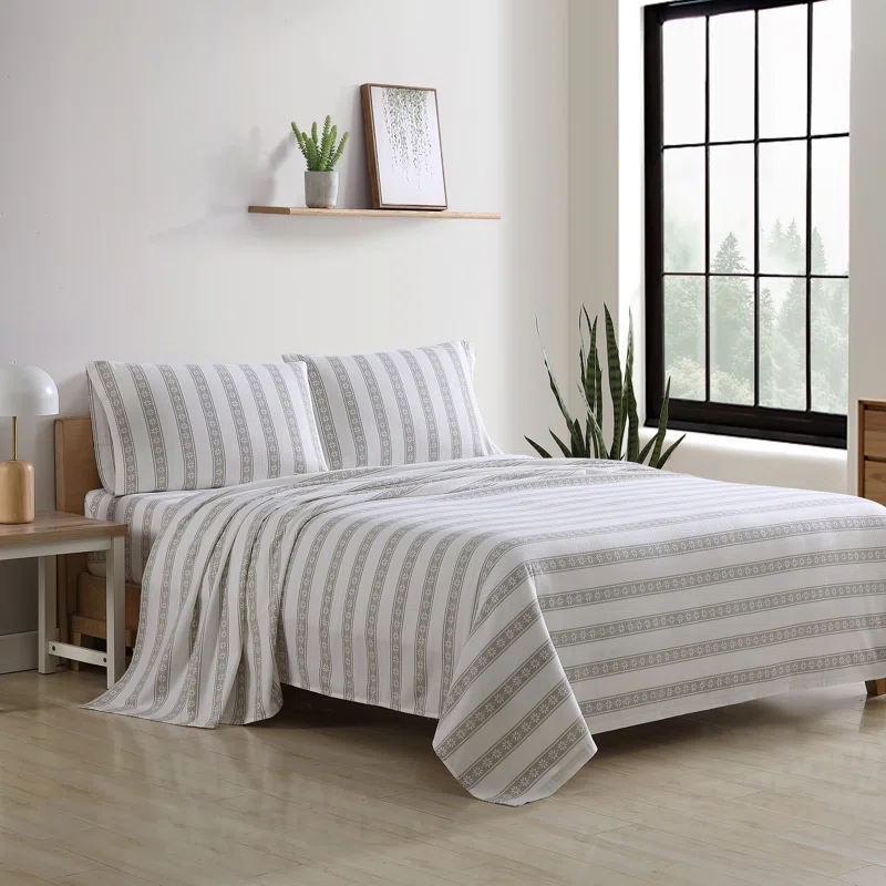 Eddie Bauer Cozy Cotton Flannel Sheet Sets & Reviews | Wayfair