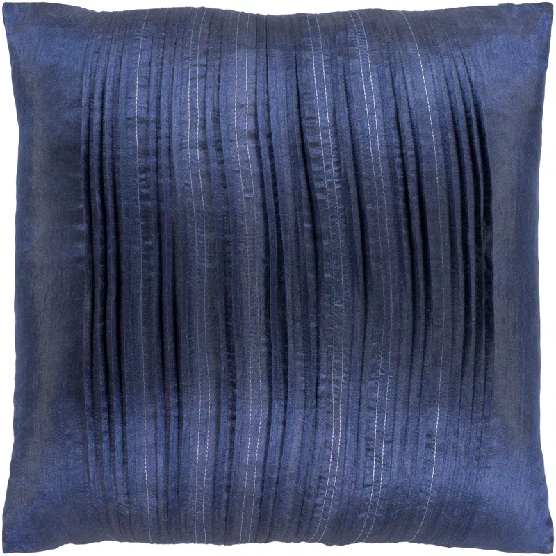 Yacht Club Ruffled Down Reversible Throw Pillow