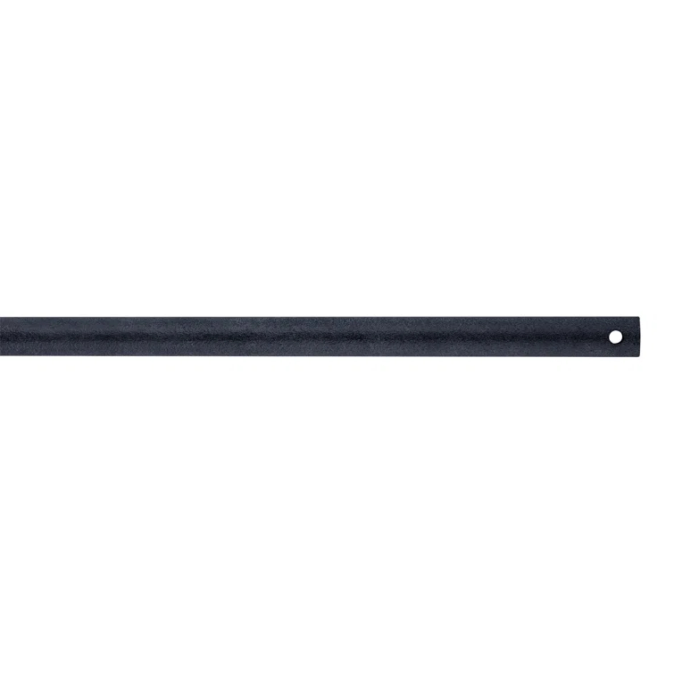 24-Inch Dark Weathered Zinc Steel Ceiling Fan Downrod