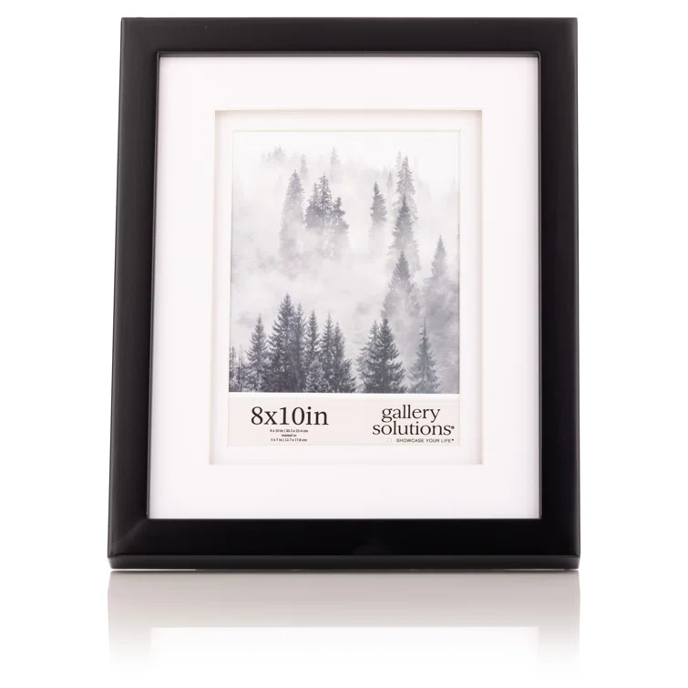 Gallery Solutions Gallery Solutions Wall Mount Or Tabletop Double Airfloat  Mat Picture Frame