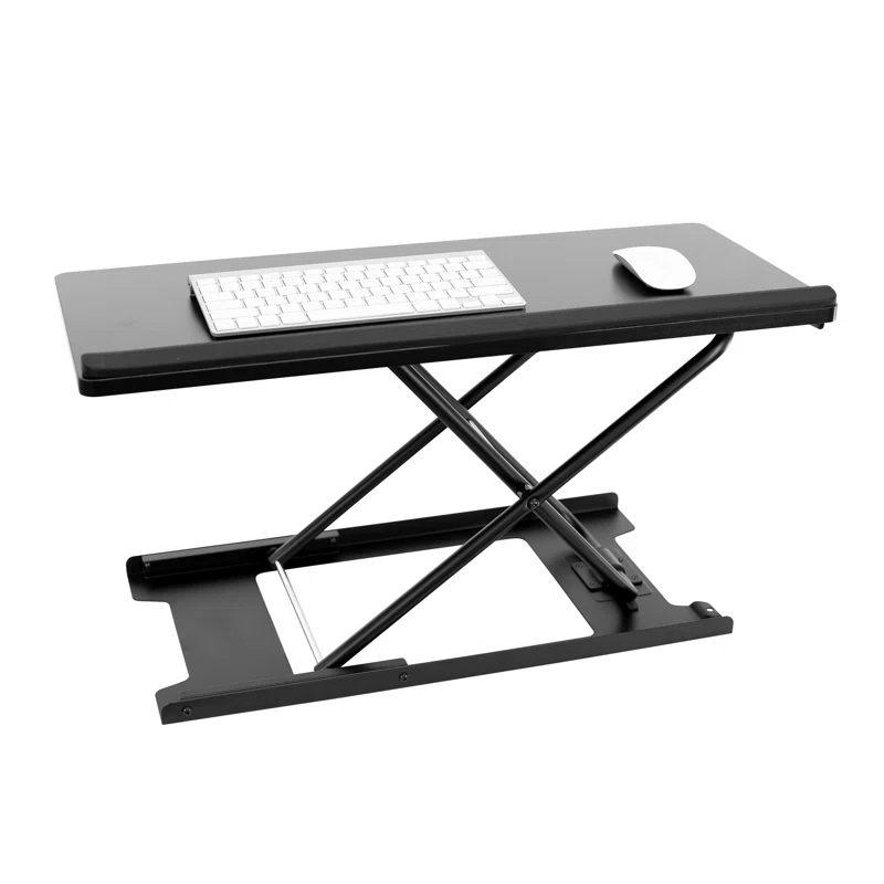 Mount-It! Height Adjustable Standing Keyboard Tray for Desktop, Sit Stand Key Board & Mouse Platform