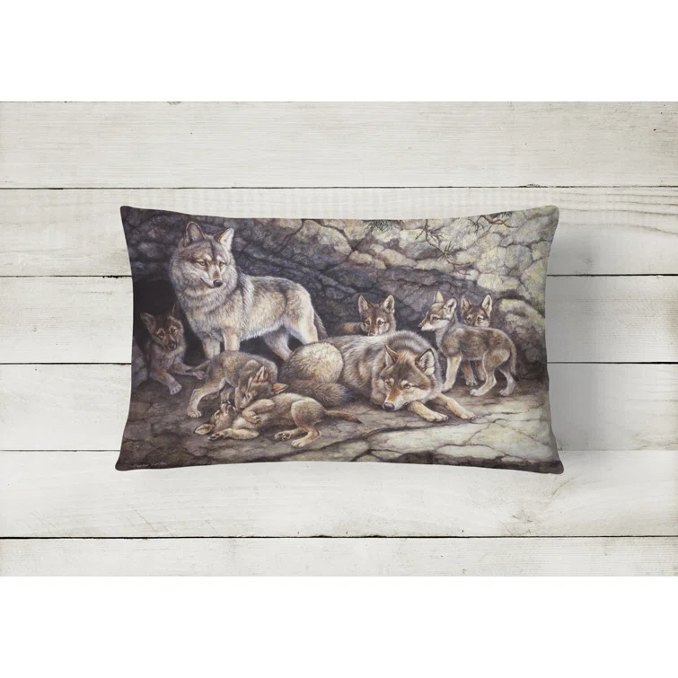 Caroline's Treasures Indoor/Outdoor Throw Pillow