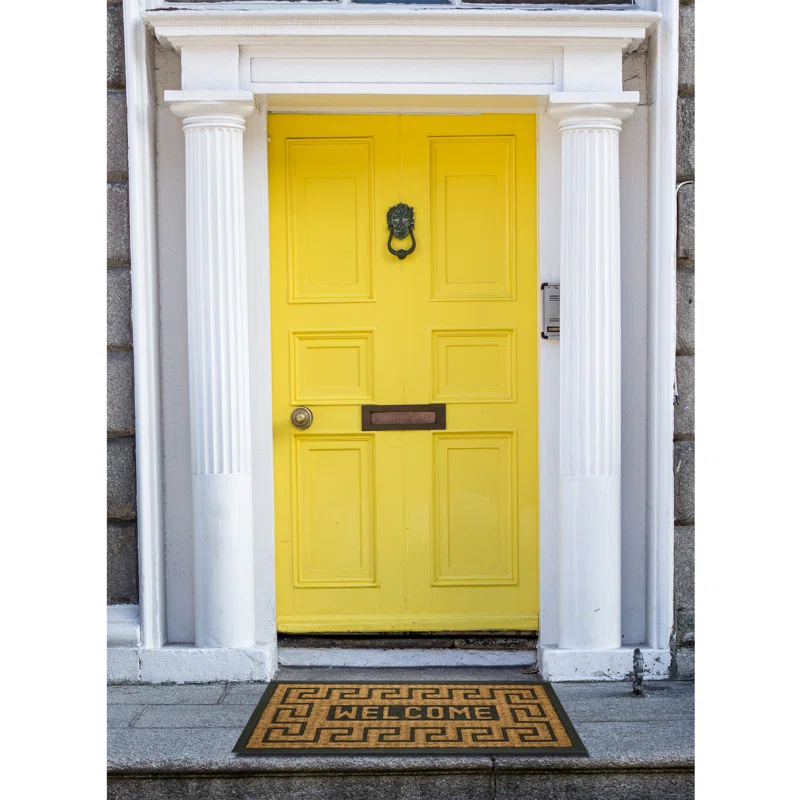 Geometric Outdoor Doormat